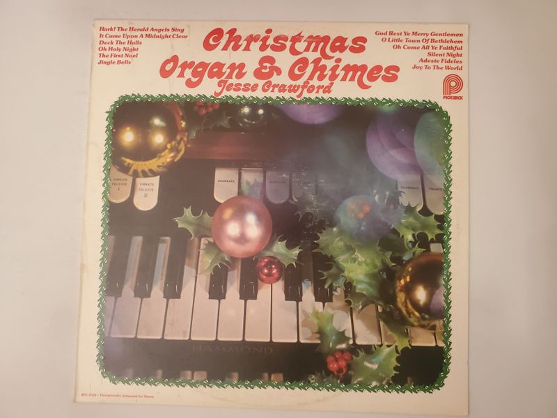 Jesse Crawford Christmas Organ & Chimes vinyl record